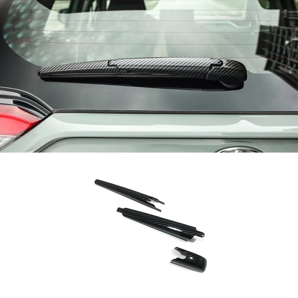 For Toyota WISH 2010 2011 2012 ABS Chrome Car Rear Window Windshield Wiper Arm Blade Cover Trim Molding Sticker Styling