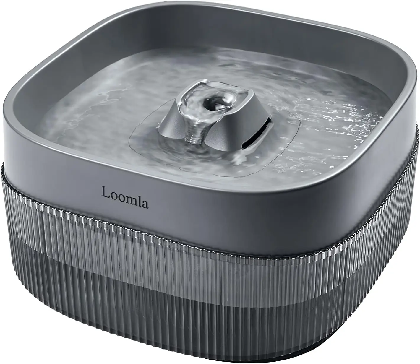 

Automatic Pet Water Fountain for Dogs and Cats, 4L Dispenser with 135oz Capacity, Grey