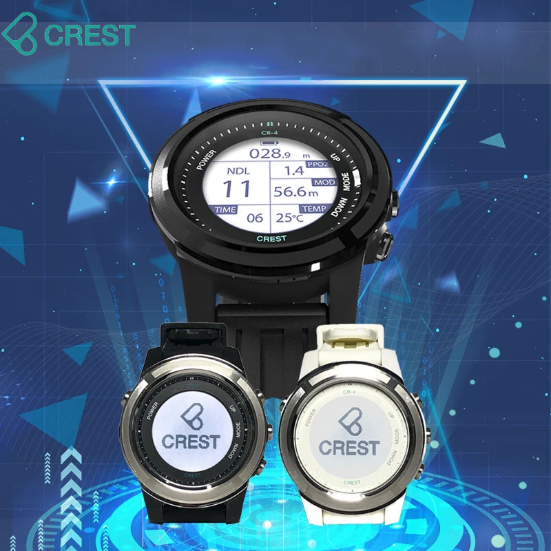 

High Quality Wholesale Waterproof Scuba Diving Computer Freediving Rechargeable Professional Diving Watch