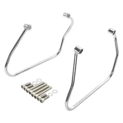 Motorcycle Saddlebag Support Bracket Kit For Harley Softail Slim FLSL 2018-2021 Street Bob FXBB 2019 STANDARD FXST 2023 2022