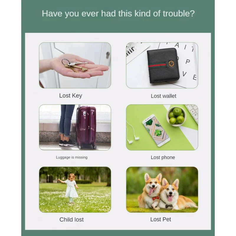 Bluetooth smart Anti-Lost Device positioner Water Drop tracker Locator Key Finder for kids pets elderly Selfie Remote Control