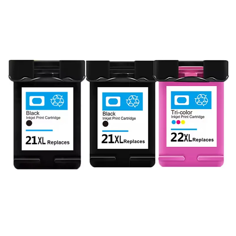 21 21XL 22 22XL Compatible Ink Cartridge For HP21 For HP22 For HP Deskjet D1468 D1520 D1420 D1560 F2180 F2280 F4180 F2200