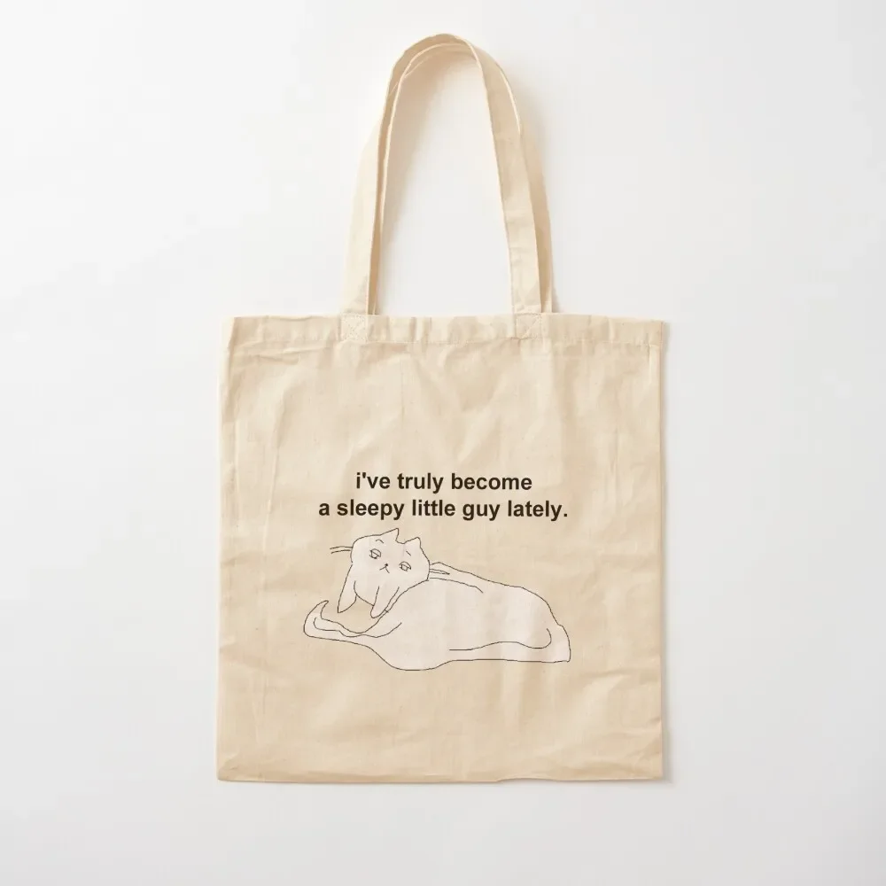 

sleepy little guy Tote Bag tote bag men's Cloth bag Women's handbag Handbags