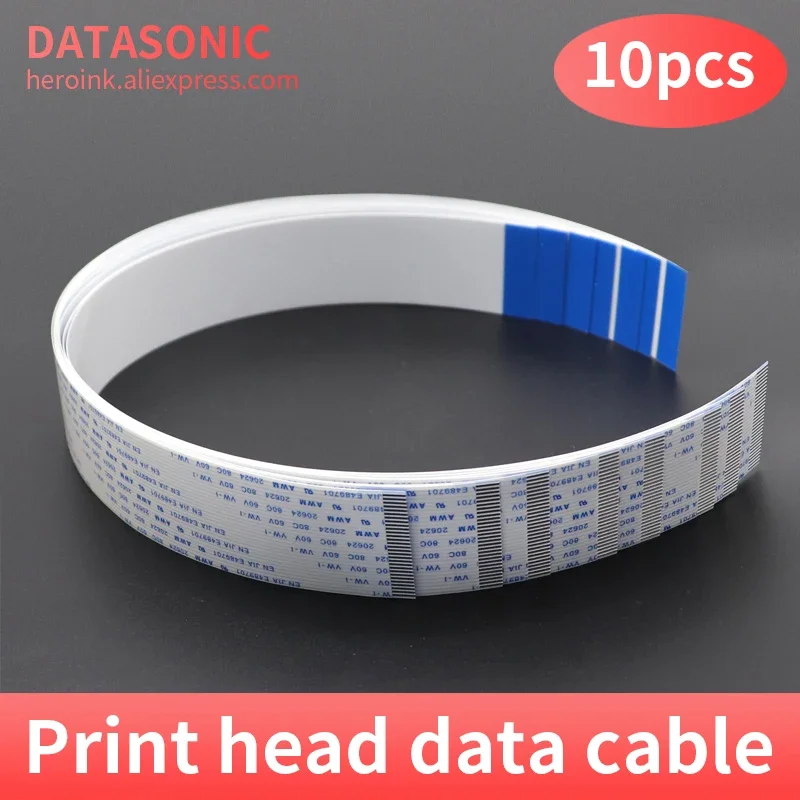 

10pcs For epson dx7 printhead print head data cable FFC flex flat cable 35 pin 35p 40cm 65cm long for eco solvent printer