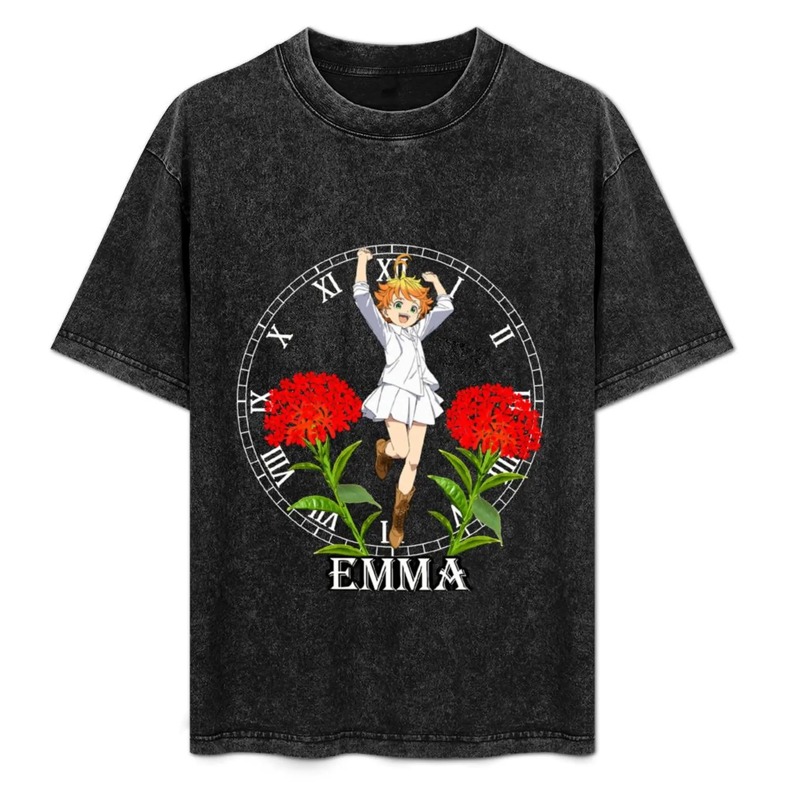 

The promised Neverland Emma T-Shirt Casual Loose Fit Summer Tee Shirt