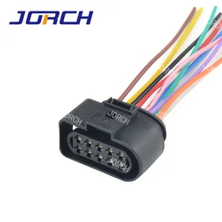 10 Pin Car HeadLight Headlamp Plug Pigtail Connector Wiring Adapter 1J0973735 for A3 2006-2013  1J0 973 735