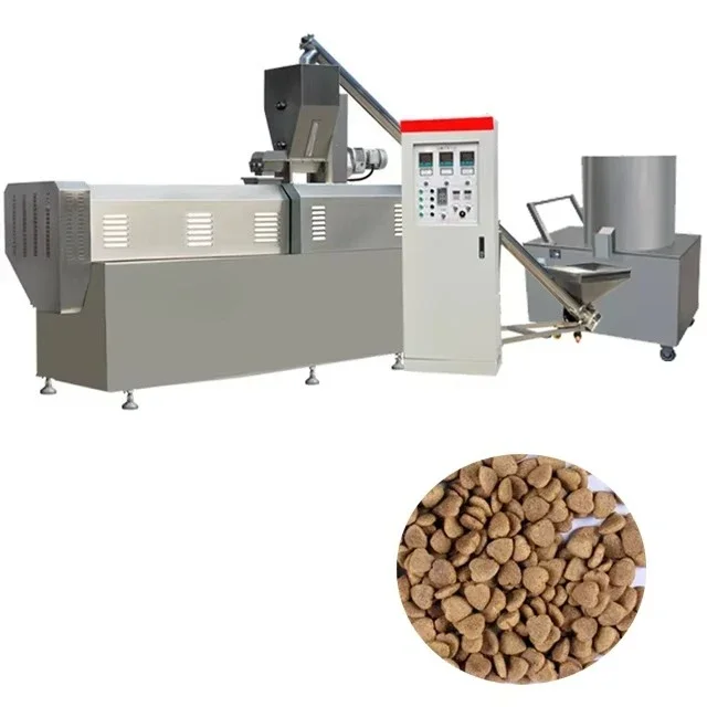 Animal Pet Food Processing Line Pet Dog Food Extruder Plant Pet Food Processing Machine Line