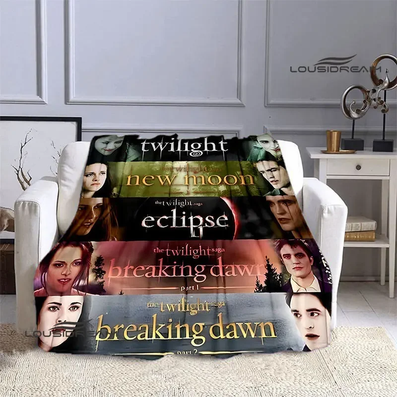 The Twilight Saga Printing blanket Children\'s Warm blanket Framine Soft and Comfortable Home Travel Born blanket Birthday Gift