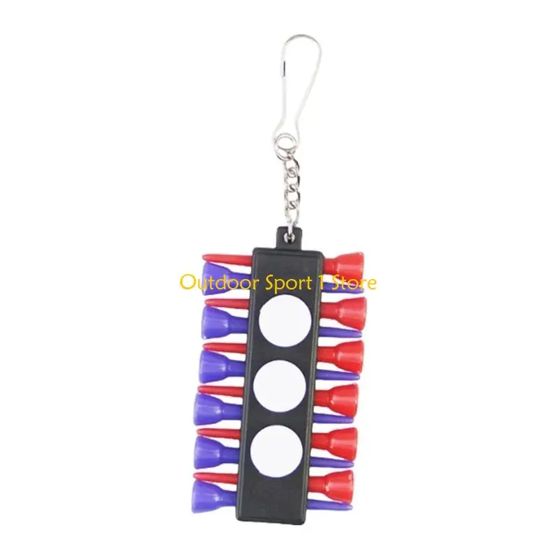 

A0KA Belt Golfs Tees Storage Clip Golfs Подарки для мужчин Женщины для гольф