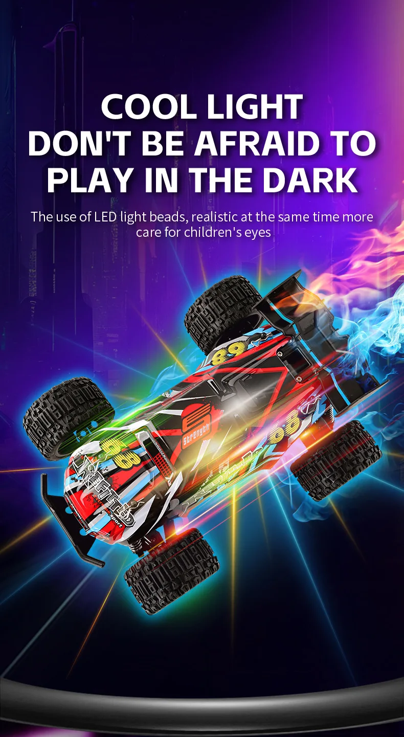 New Product 1:20 Off-Road High-Speed Remote Control Car 2.4G Climbing Race Drift RC Electric Model Racing Car