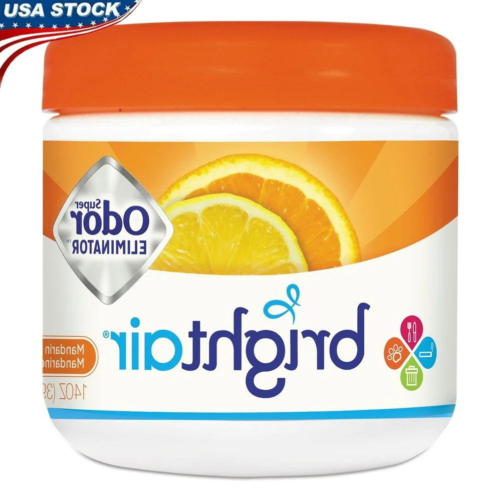 

Натуральный гель-освежитель воздуха, мандарин, апельсин, свежий аромат лимона, устранитель запаха, средние помещения, без жестокости, чехол на основе растений, 6 шт.