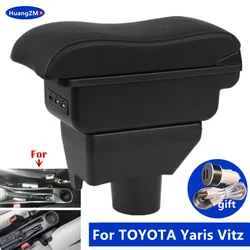 For TOYOTA Yaris Armrest bx For TOYOTA Yaris Vitz Car Armrest box Center Storage box Interior Dedicated Retrofit Car Accessories