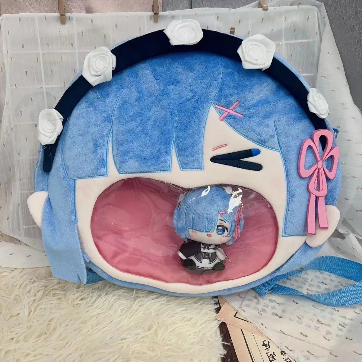 re-zerostarting-la-vie-dans-un-autre-monde-sac-a-dos-en-peluche-rem-itabag-ram-grande-bouche-sac-coton-poupee-badge-stockage-affichage-cosplay-cadeau