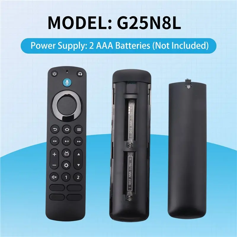G25N8L Alexa Fire TV Pro Voice Remote With Backlight For Amazon Fire TV Cube And Fire TV Stick 2Nd And 3Rd Gen.