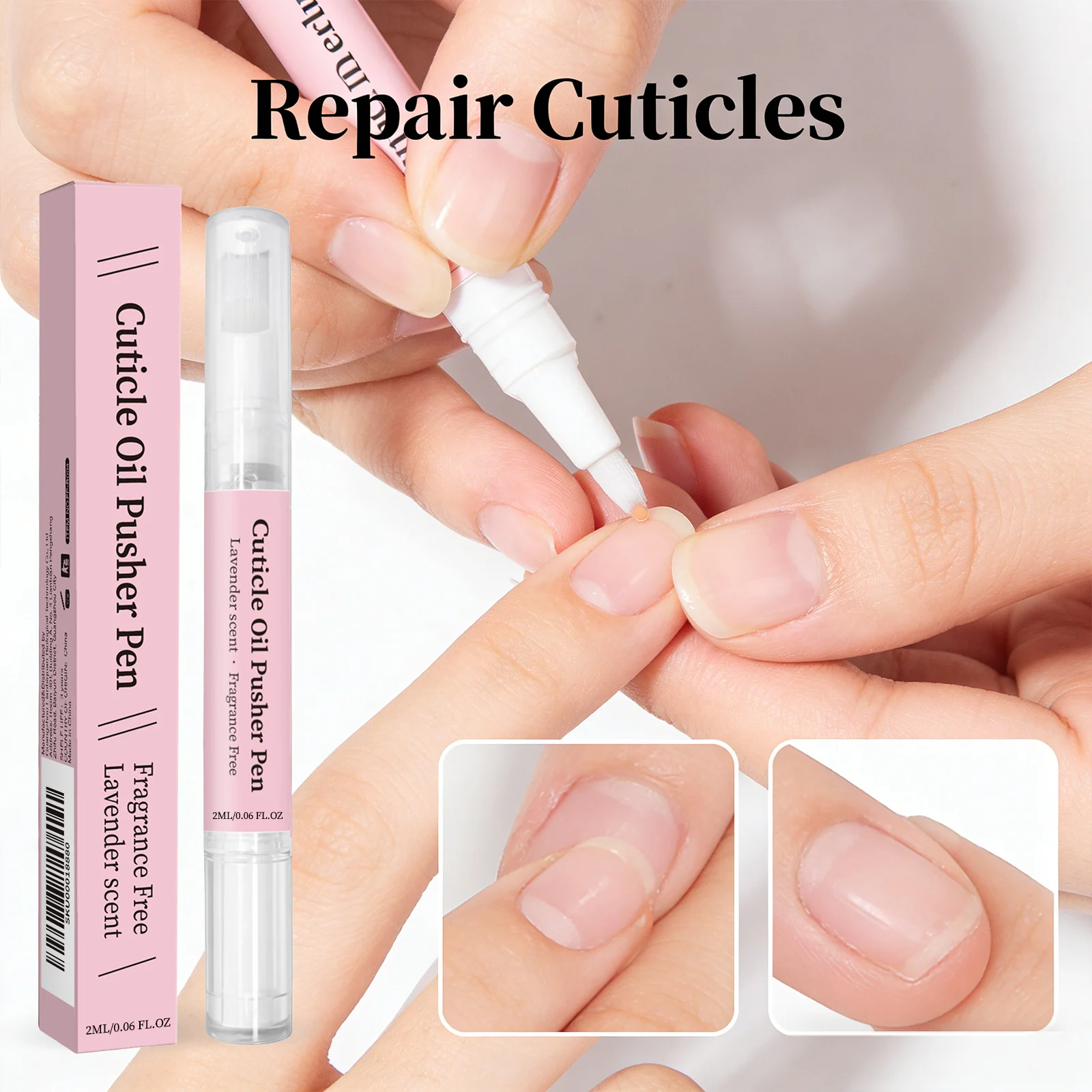 Nail Cuticle Care Oil Moisturizing Remove Stratum Corneum & Dead Skin Restore Luster Soothing Prevent Cracking Nourish Nails Pen