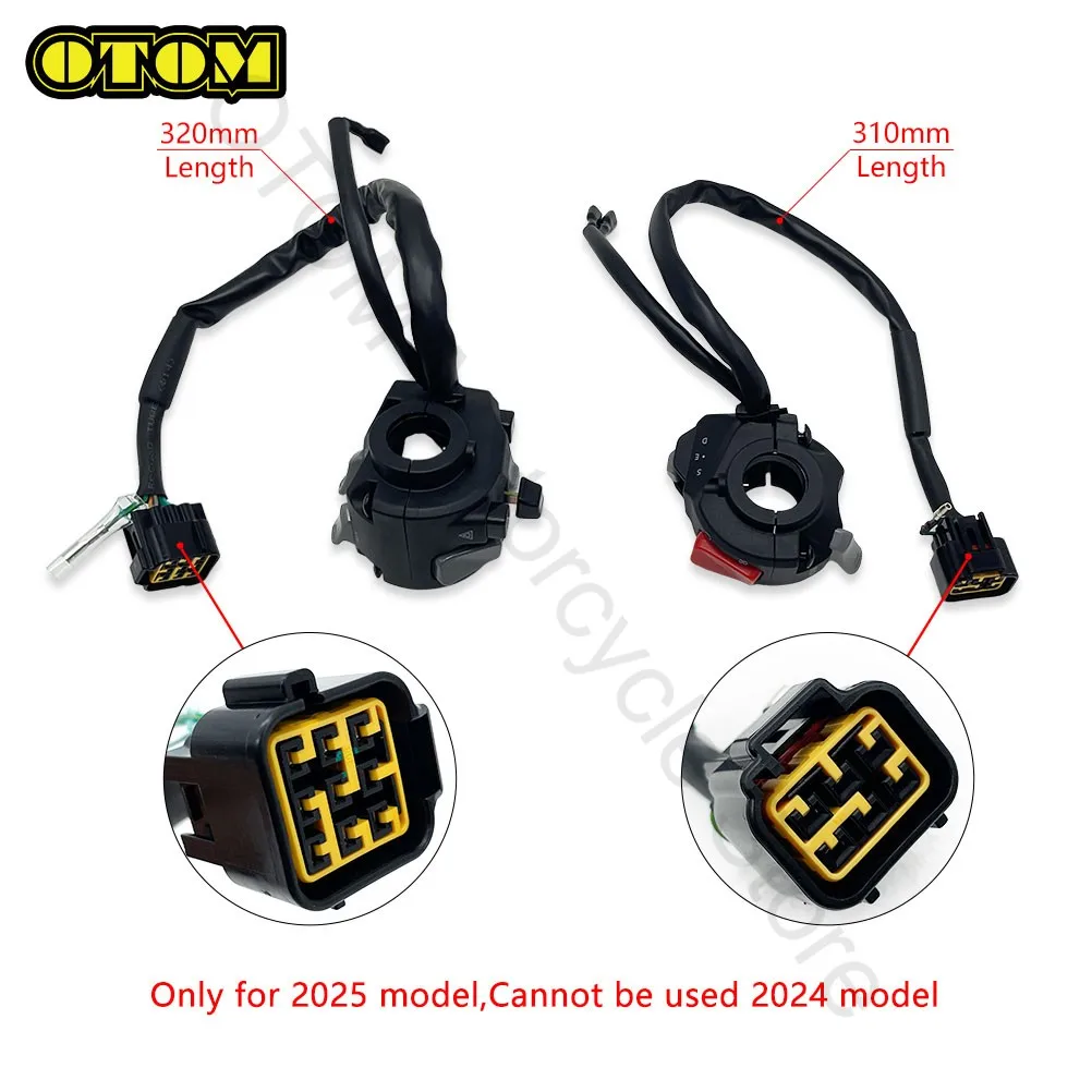 For Surron Ultra Bee 2025 Motorcycle Left Right Handlebar Combination Control Switch ON/OFF SUR-RON UltraBee Electric Bike
