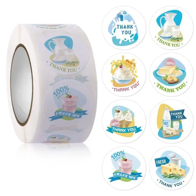 500 piezas bebidas café pegatinas