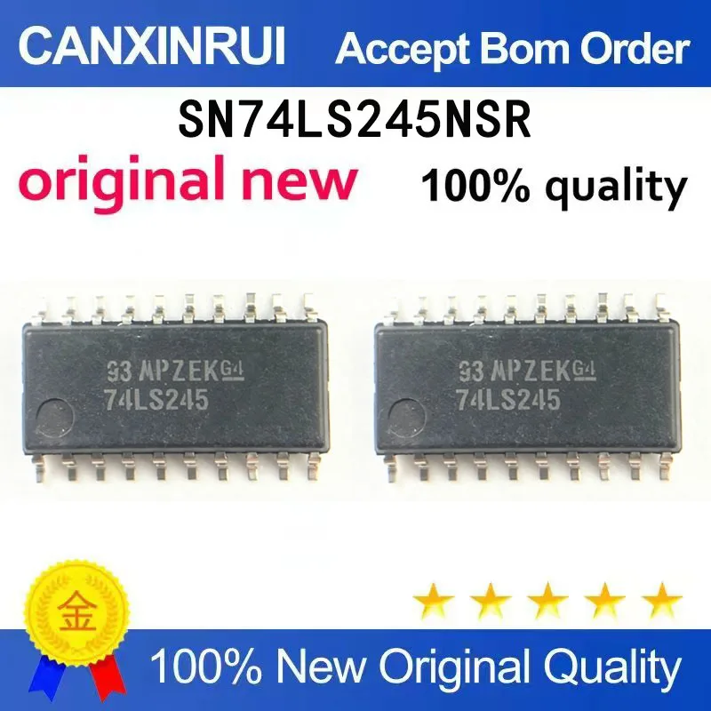 （5-100 pieces）Brand new original SN74LS245NSR 74LS245 5.2mm SOP-20 buffer driver chip