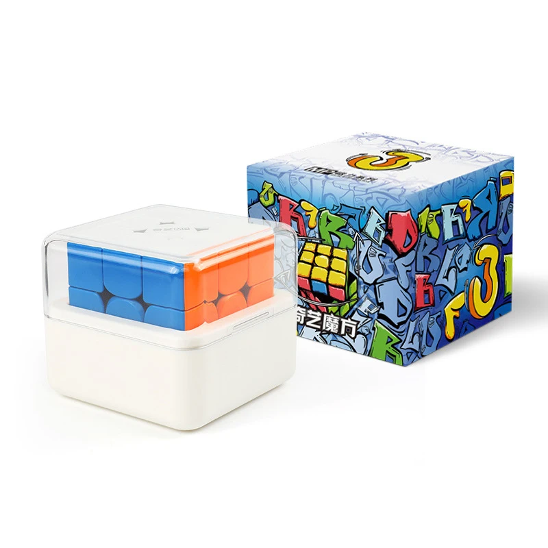 QIYI-Cube Magique de Vitesse Magnétique MP 2X2 3bery 4tage 5X5, Puzzle Professionnel Sans Autocollant
