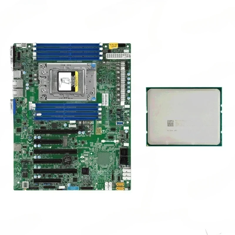 Supermicro H11SSL-I Mainboard With Epyc 7401P Cpu 24 NúCleos 2Ghz Up To 3.0Ghz