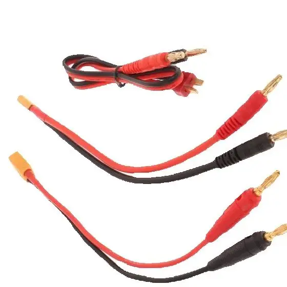 

1 шт. силиконовый провод 14AWG для аккумулятора Lipo 15/30 см XT30 XT60 XT90 T, зарядный провод до 4,0 мм вилки типа «банан», зарядный кабель