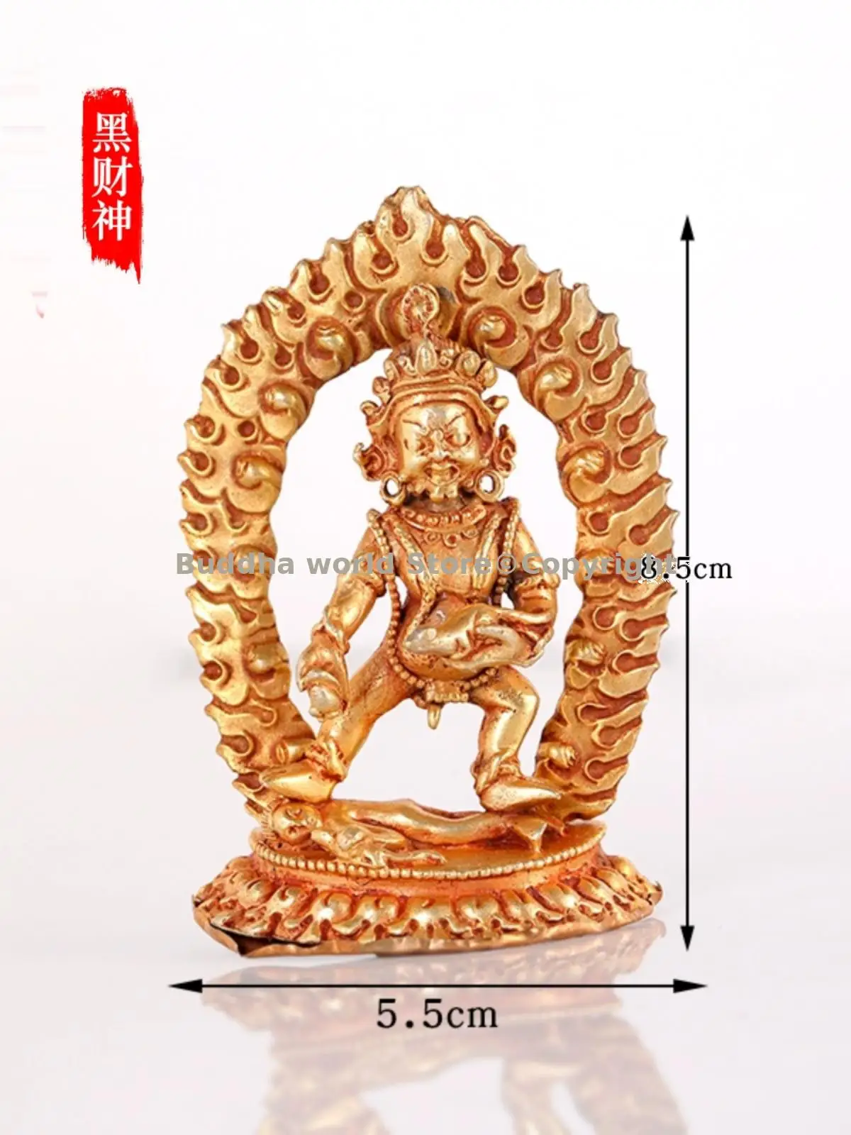 100% copper buddha Nepal Tibet pocket Buddha small Buddha statue kurukulla dakini Black Jambhala Buddhist Worship protection