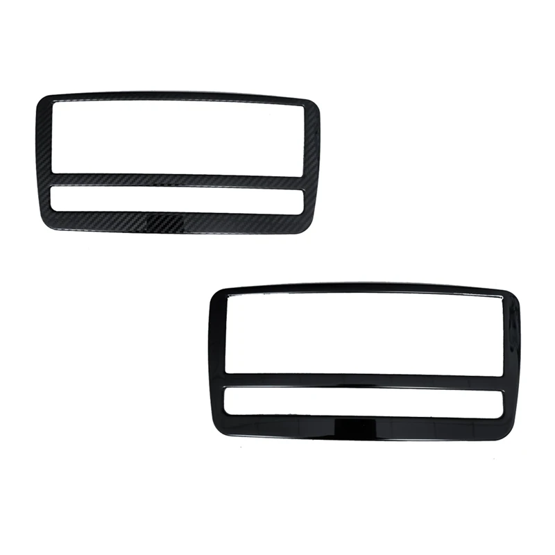 Car Center Control CD Panel Trim Cover For Mercedes Benz GLA CLA A B-Class CLA200 13-19 9 Button Adjust Decor Frame