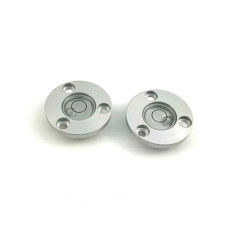 

New 2pcs circle precision bubble for leica TS11 total stations Circular Aluminum bubble Surveying Tools Part