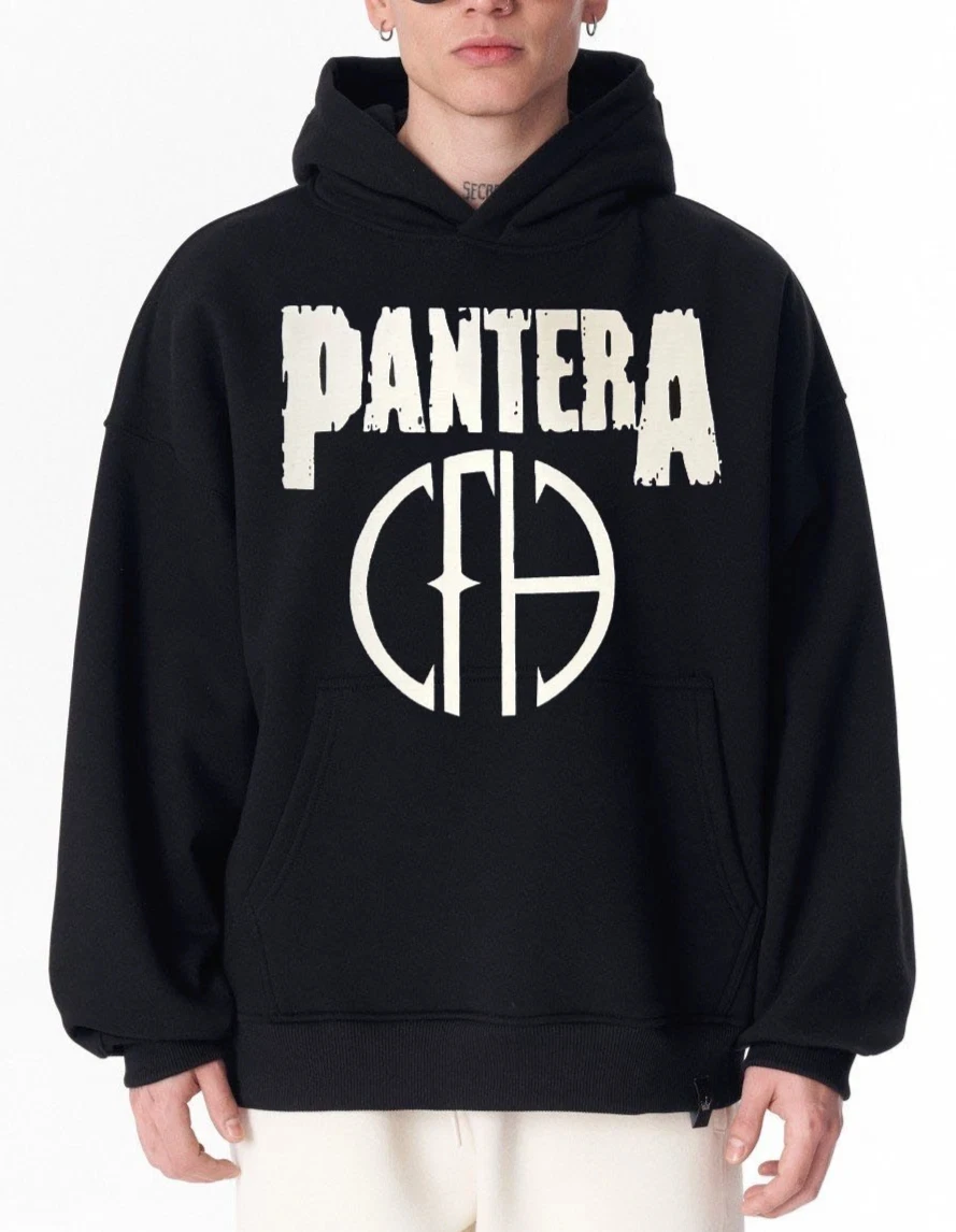 PANTERA BAND HOODIES TAMAÑOS DE HOMBRE Sudadera con capucha 2026 Otoño Invierno Lujo de alta gama es tanto para hombres como para mujeres