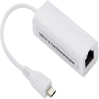 High Speed 10/100M ASIX AX88772C Chip USB 2.0 Ethernet Adapter Network Card - 2.0 to RJ45 LAN Gigabit Internet Conve