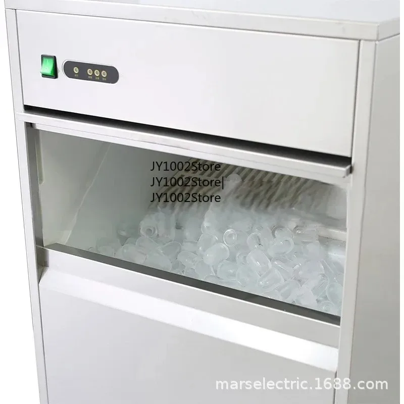 Large Capacity 20kg-120kg Tuber Ice Maker for Hot Pot Milk Shop Bar Restaurant Small Bullet Cylindrical Ice Cube Maker