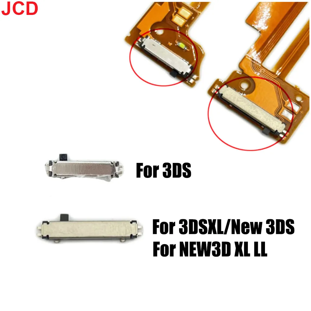 

JCD 1pcs For 3DS 3D Slider Micro Switch Button replacement For 3DSXL New 3DS New 3DS XL Speaker Loudspeaker Flex Ribbon Cable