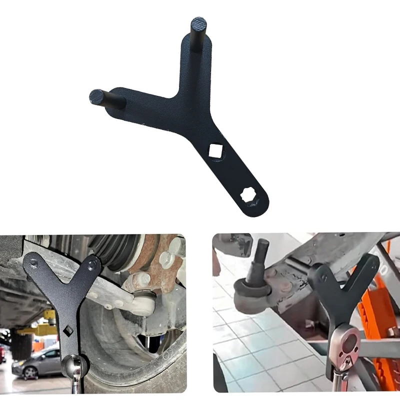 

Lower Control Arm Prying Tool 1/2" Drive Port for Detaching Console Arms Ball Head,Y-Shape Lowers Controls Arms Tools