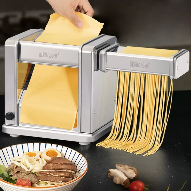 

Electric Noodle Machine Noodle Press Machine Commercial Household Pasta Maker Stainless Steel Dumpling Skin Machine