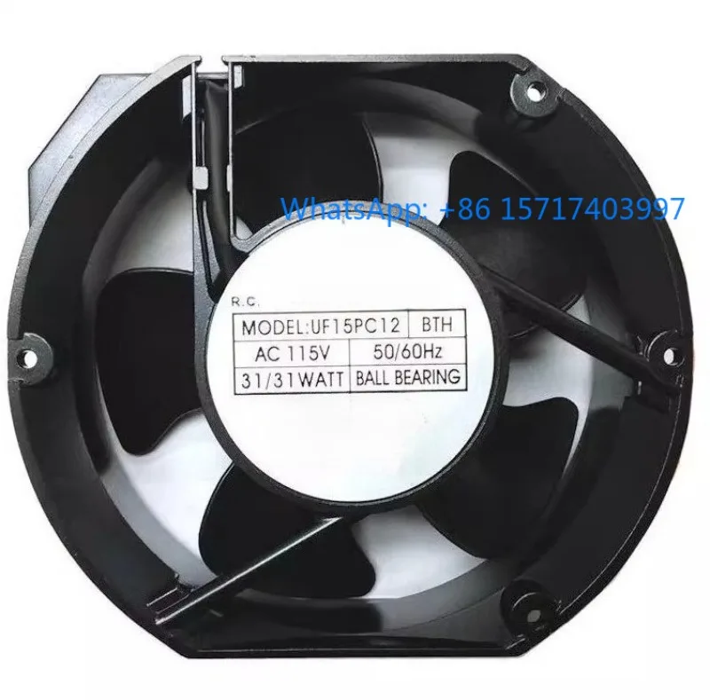 

Brand new genuine fan UF15PC12 BWH BTH AC115V31/31W 172 * 150 * 51 fan