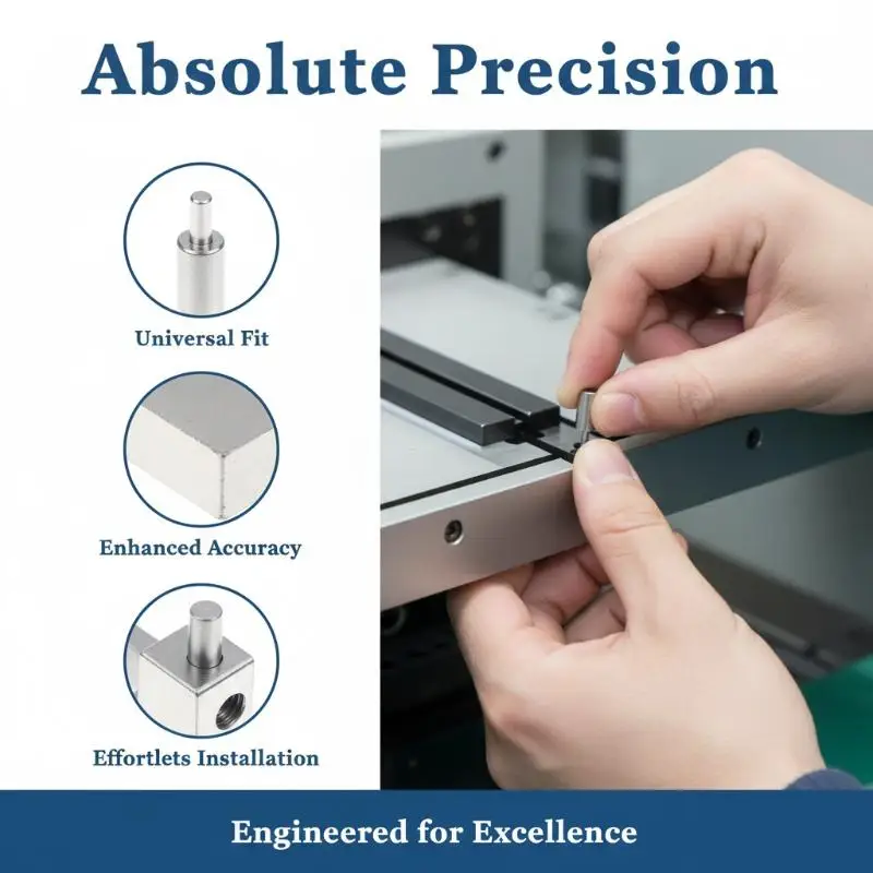 Efficient L-type Holder for Support Pin Semi-Automatic Solder Paste Printer PCB High Stability Solution For Factory Automation