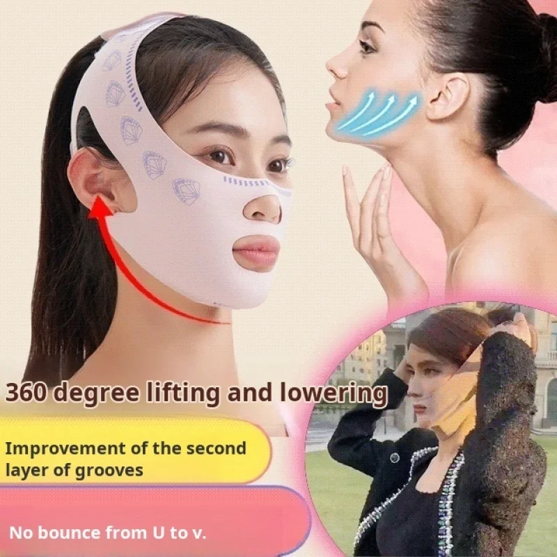 Chin Cheek Slimming Bandage V Shaper V Line Lifting Mask Face Lifting Anti Wrinkle Strap Band Sleeping Mask Beauty Health