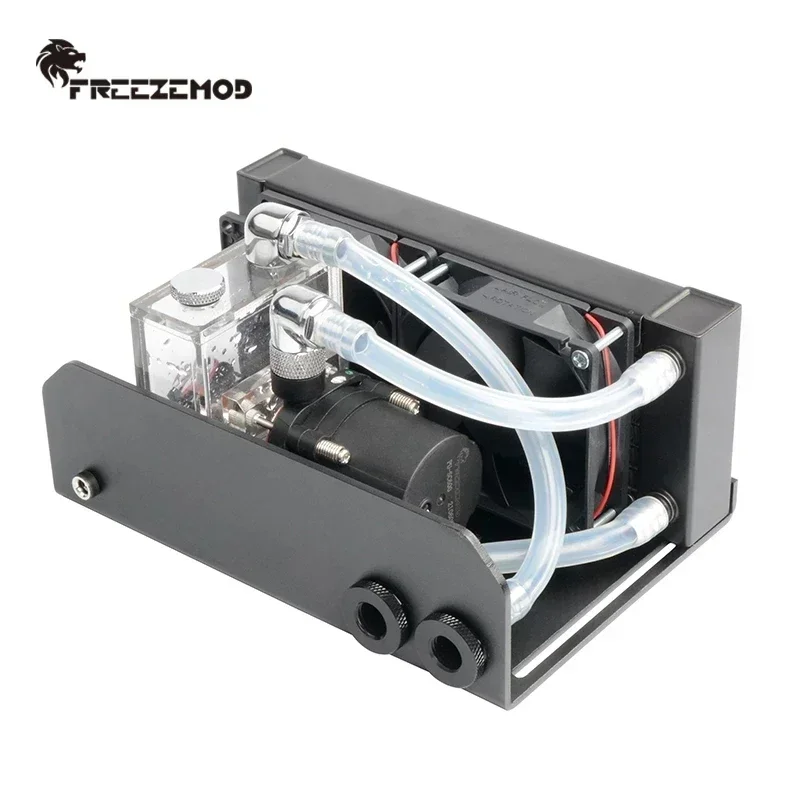 FREEZEMOD Laptop Industrial Water Cooler Module 3D Printing Medical Beauty Drone 80mm Dual Fan.Notebook Water Cooling  SLMZ-V-T