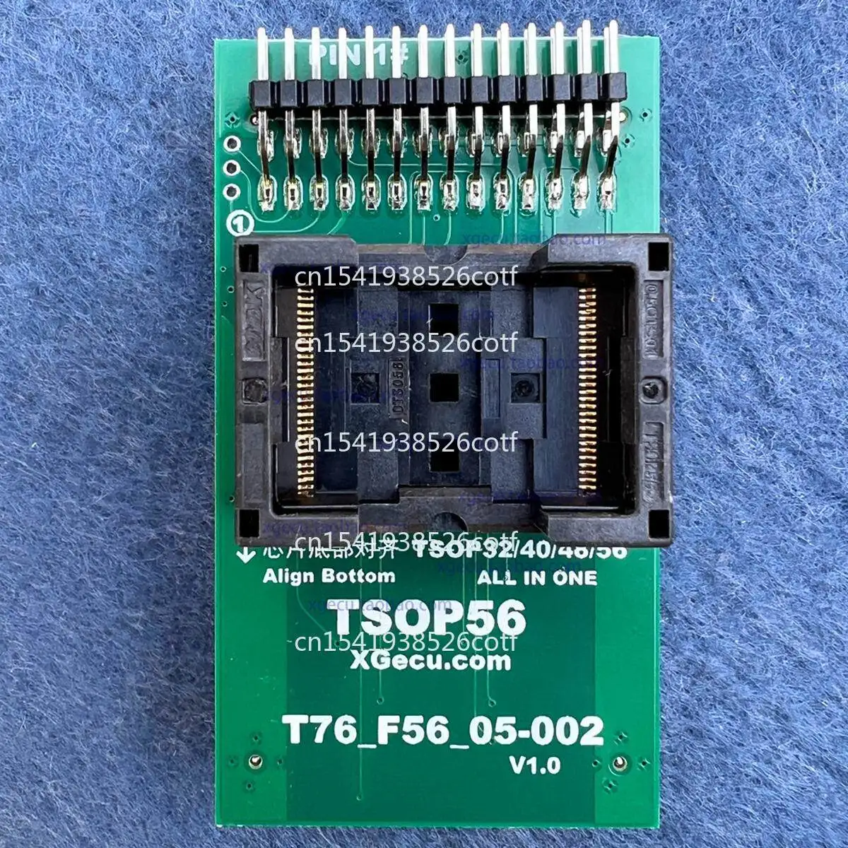 TSOP56 Adapter, Burn Test Mount, Probe Mount XGecu T76 Programmer, Dedicated