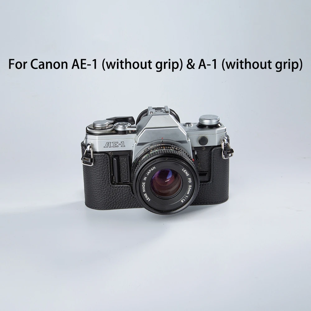 A1 Half Bag Retro AE1 Protective Case For Canon AE- 1 A-1 AE1 A1