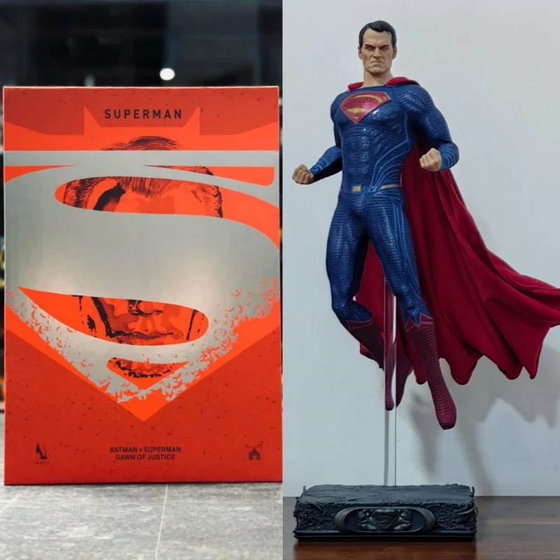 

In Stock Original INART QS 1/6 Batman V Superman: Dawn Of Justice Superman Action Figure 12inch Scale Collectible Model Toy Gift