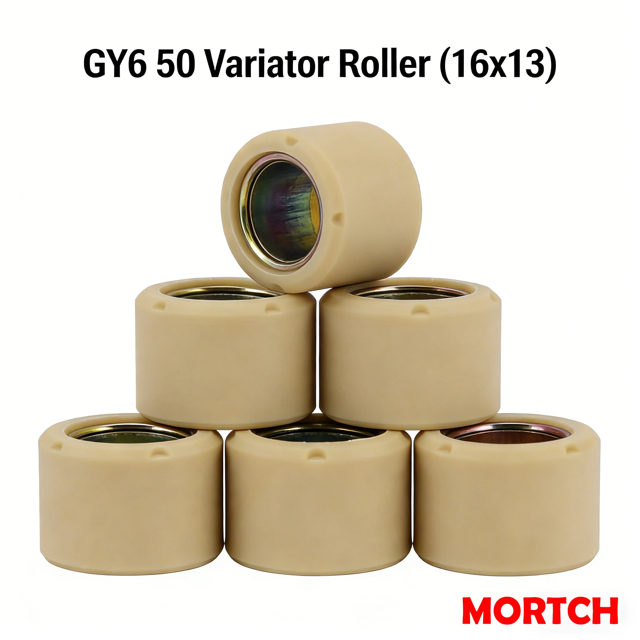 Roller Variator GY6 50cc 16x13 50-4031 4.0g Untuk Mesin GY6 50cc Skuter Moped Cina 139QMB
