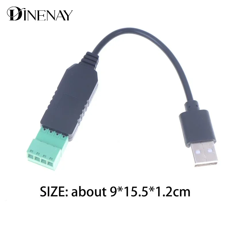 وحدة اتصالات محول مسلسل USB إلى 485 من الدرجة الصناعية CH340 PLC وحدة IO للمنفذ التسلسلي