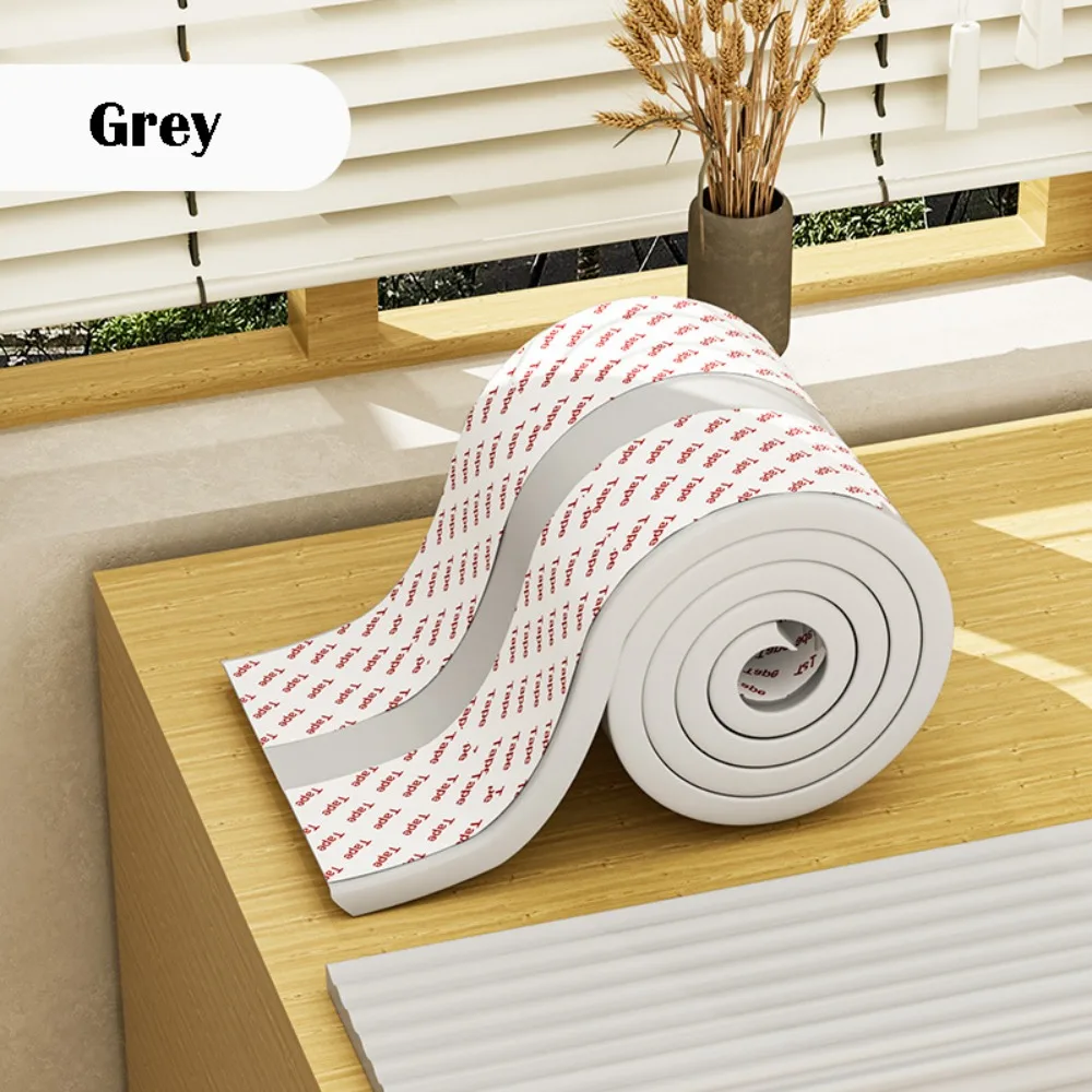 

2m Desk Edge Guard Strip Baby Safety Soft Wall Corner Protector Thickend Self Adhesive Anti Collision Cushion