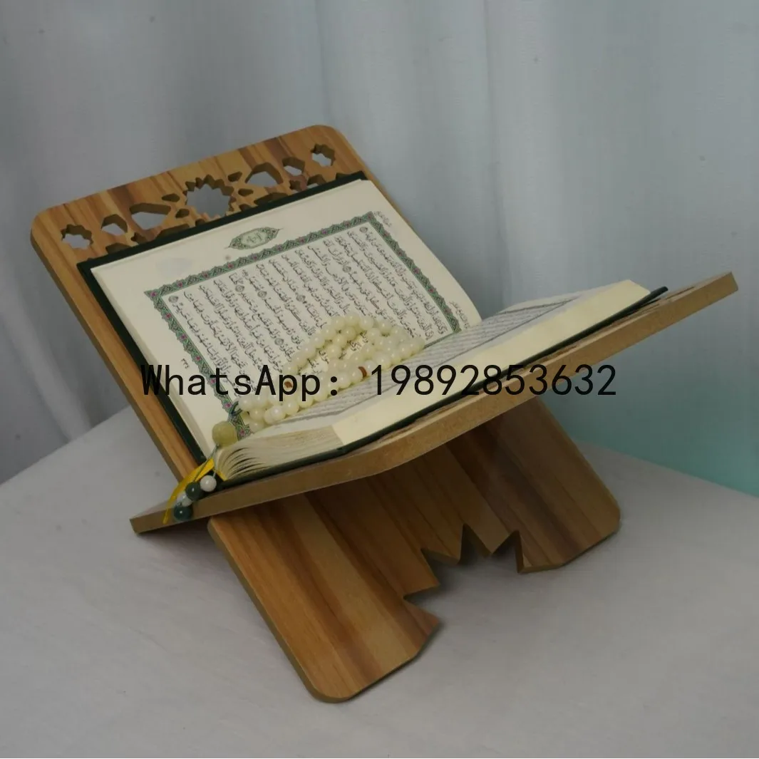 JZ-1 density board scripture reading stand wooden book holder for study room