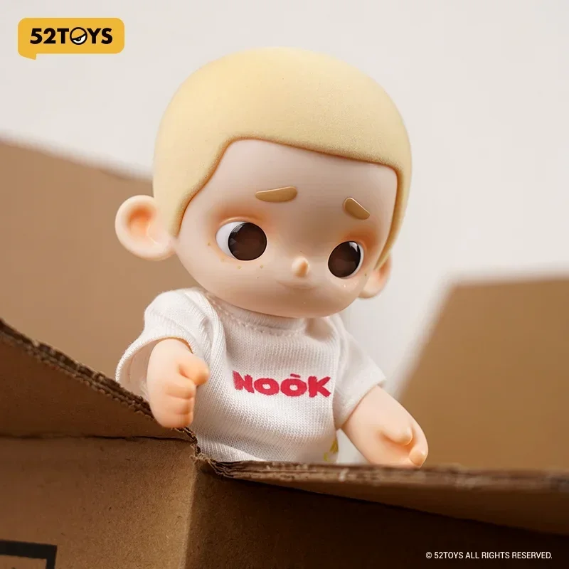 

52TOYS NOOK Movable Doll Base Series Anime Action Figure Guess Bag Ornament Figurines Home Decor Desktop Dolls Model Girls Gift