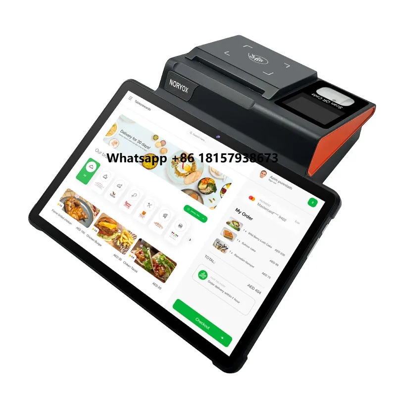 

Nyx-Nb11R 11 Inch 4GB+64GB Mobile Payment Machine Portable Android Pos System 4g Qr Nfc Pos Handheld Pos Cheap Offline
