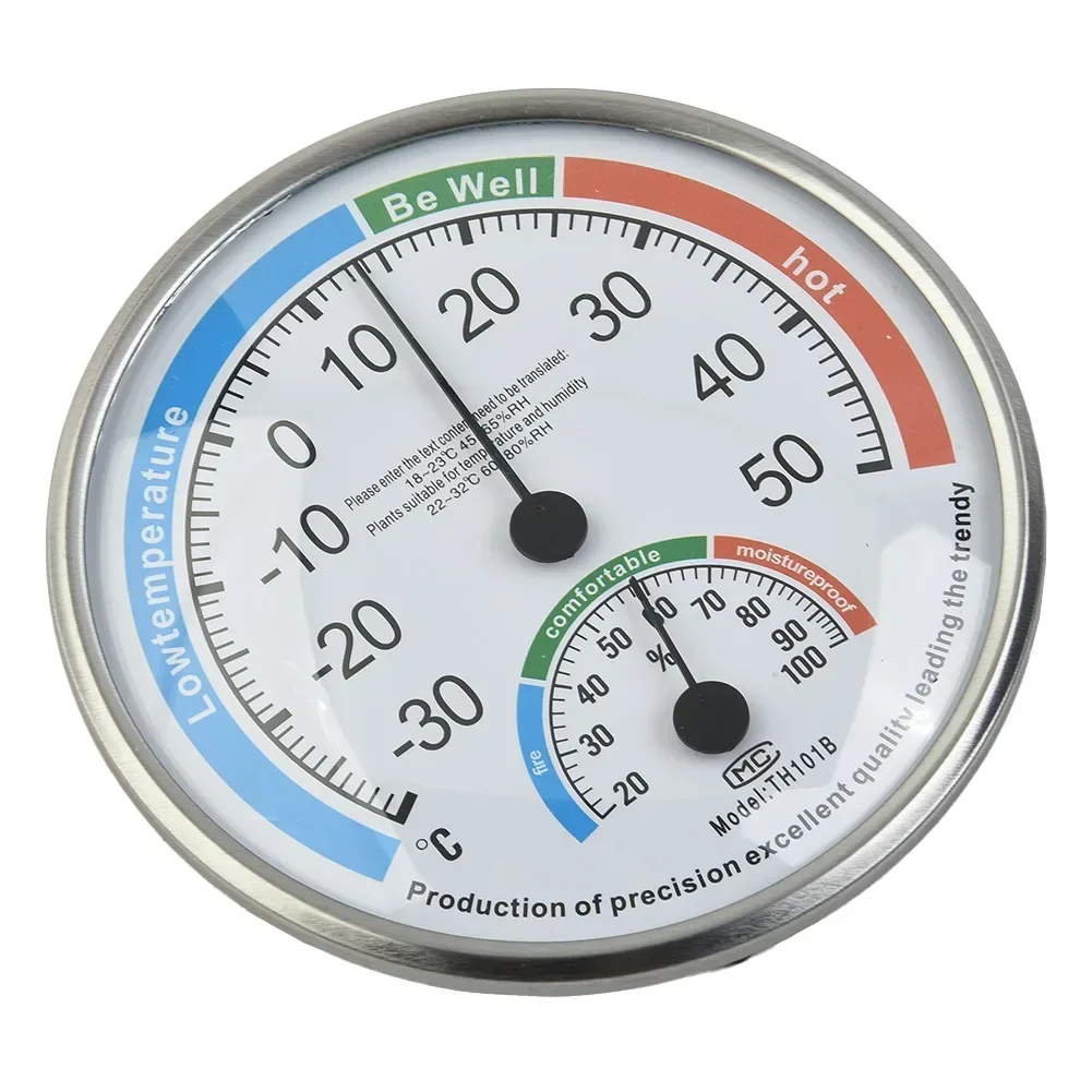 Thermometer Hygrometer Thermo Analog Humidity Indoor Climate Control Home Office Outdoor Garden Restaurant Measuring Tool