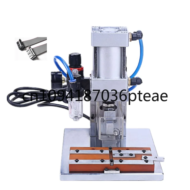 آلة تجعيد كابل الشريط IDC شبه الأوتوماتيكية آلة تجعيد كابل الشريط المسطح