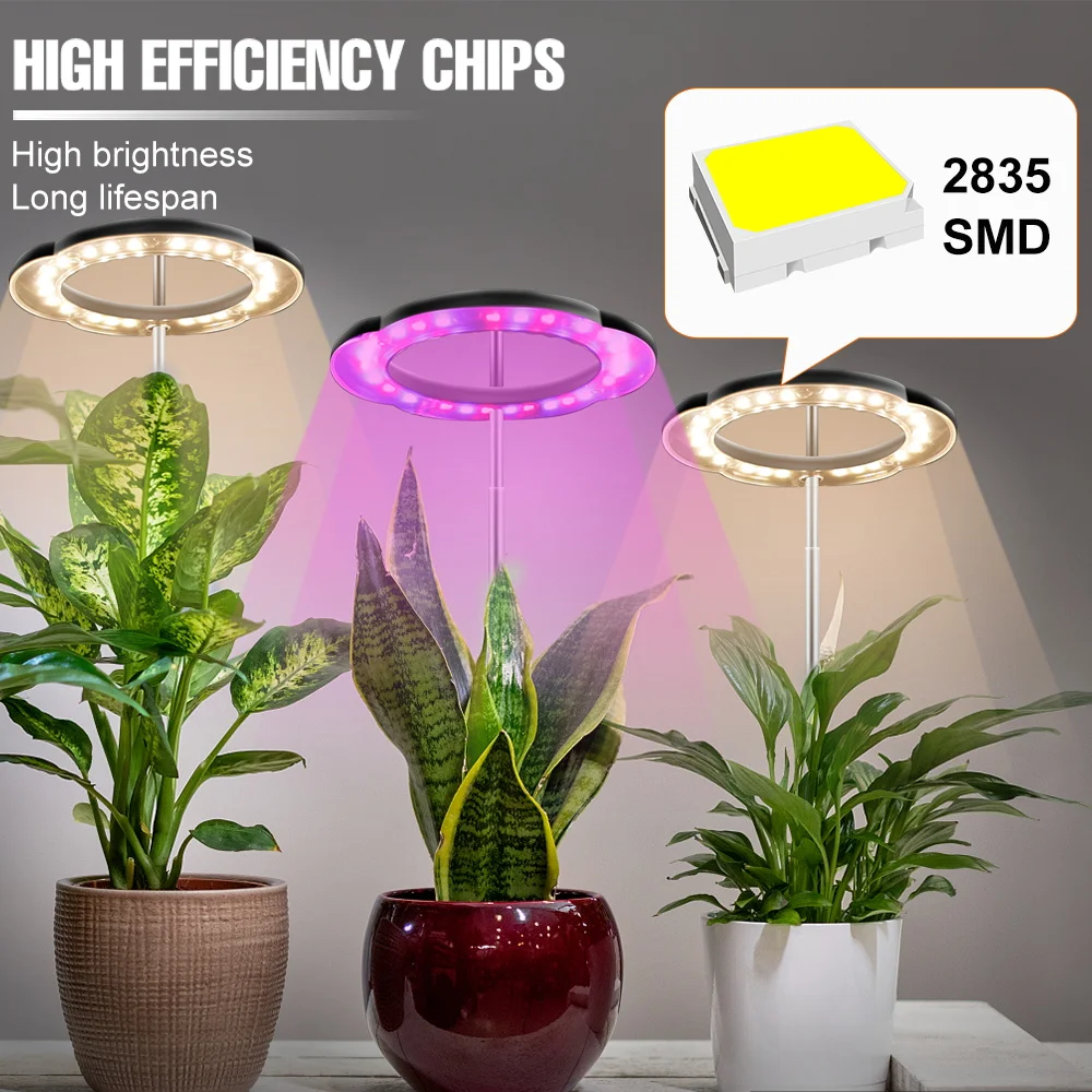 LED Plant Fill Light Full Spectrum Indoor Grow Lamp 5V Greenhouse Tent Hydroponic Succulent Potted Seedings Cultivation Lighing